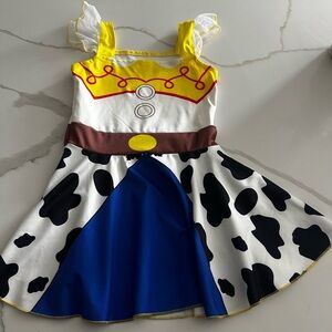 Jesse from Toy Story Inspired Cowgirl Dress-Up Costume for Kids